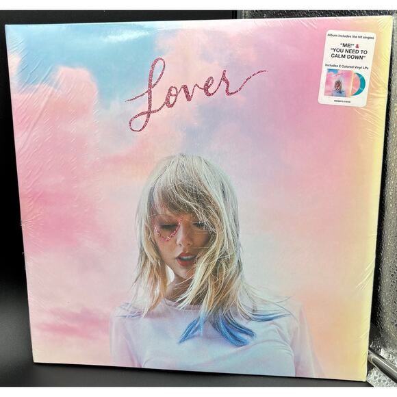 Taylor Swift Other - NEW Limited Edition Taylor Swift Lover Blue & Pink Vinyl 2LP Set Canadian Import